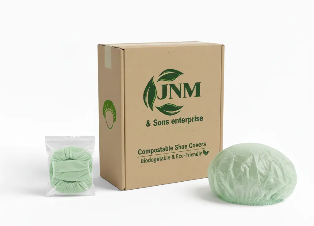 Compostable head gear